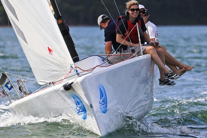 A Melges 24 is available for charter to interstate crews - 2016 Sail Port Stephens © Saltwater Images
